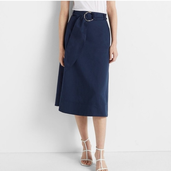 Club Monaco Belted A Line Skirt - Picture 1 of 6